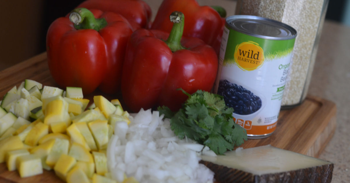 Vegetarian Stuffed Peppers (Meatless Monday Series) | Hip2Save