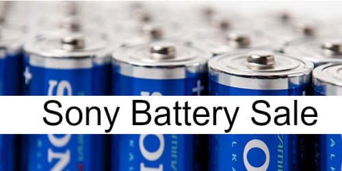 Woot.com: Sony Batteries Only 24¢ Each Shipped (Ends Tonight!)