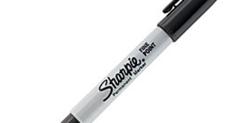 *HOT* Office Depot/OfficeMax: 12 Pack of Black Sharpie Permanent Fine-Point Markers ONLY 80¢