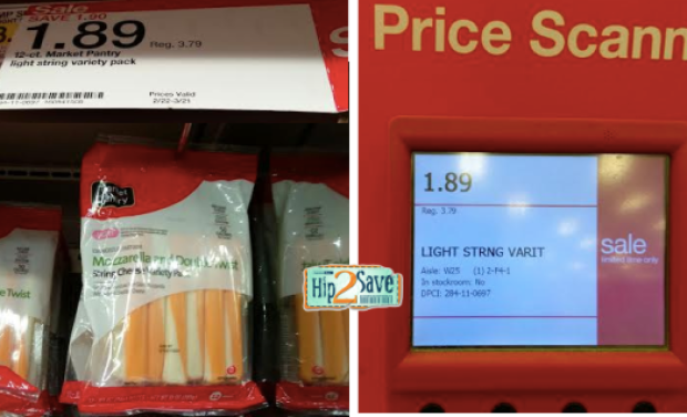 Target Awesome Deal On Market Pantry String Cheese Possible