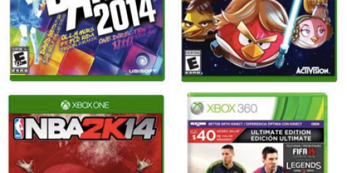 Microsoft Store: BIG Discounts on Games & More (Just Dance 2014, Angry Birds, Disney Infinity…)