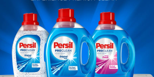 New $1/1 Persil ProClean Laundry Detergent Coupon