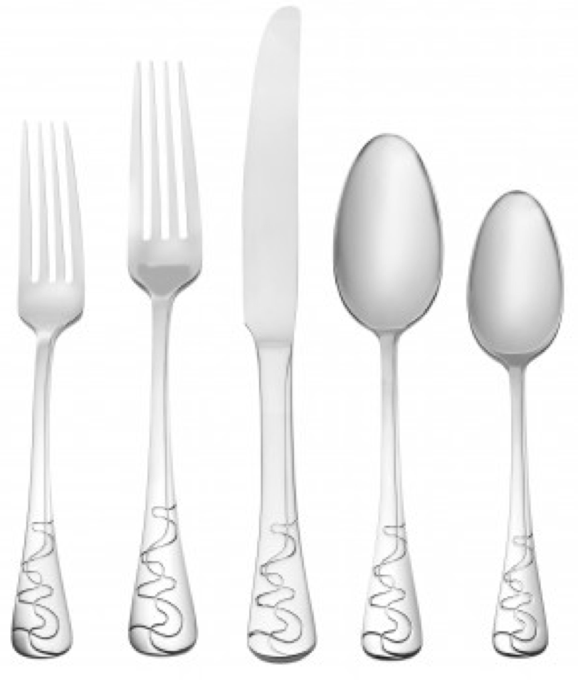 Oneida 20Piece Flatware Set Only 14.44 (Reg. 80)