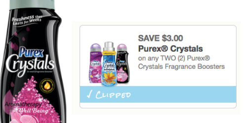 NEW $3/2 Purex Crystals Fragrance Boosters Coupon = Only $1.65 at CVS (Starting 3/22 – Print Now!)