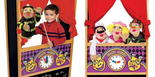 Melissa & Doug Deluxe Puppet Theater Only $25.99