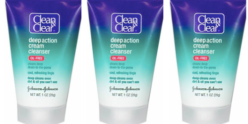 CVS: 3 Better Than FREE Travel Size Clean & Clear Cleansers (After Reward) – No Coupons Needed