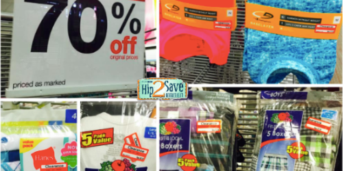 Target Clearance Finds: Save BIG on Hanes, Fruit of the Loom, Champion, Glade Products & More