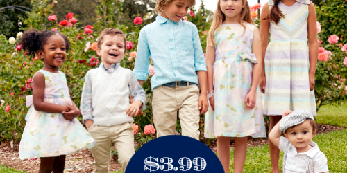 Gymboree.com: $2.99 Leggings & Ties, $5.99 Plaid Shirts, $7.99 Dresses & More (Thru Today!)