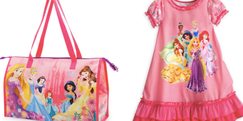 DisneyStore: FREE Shipping w/ Cinderella or Princess Purchase = Zippered Tote Only $3.95 Shipped + More