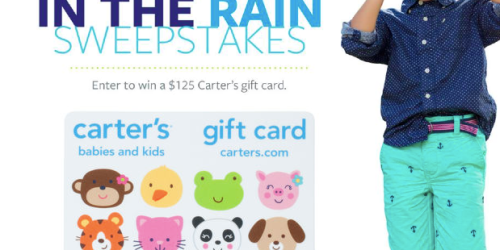 38 Win $125 Carter’s Gift Cards (Facebook)