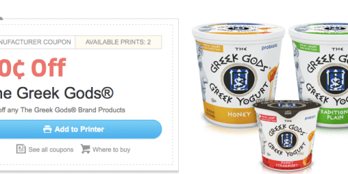 $0.50/1 The Greek Gods Brand Product Coupon