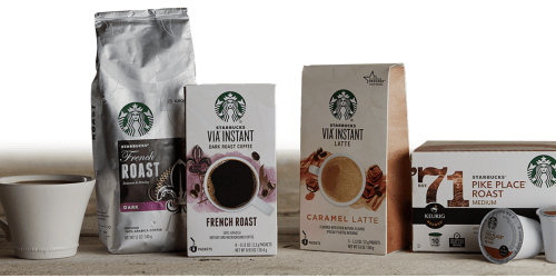 FREE $5 eGift Card w/ Purchase of 3 Starbucks Products = Ground Coffee Only $3.24 at Target + More