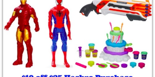 Kohl’s: $10 Off $25 Hasbro Purchase =  Nice Deals on Nerf Guns, Big Hugs Elmo + More