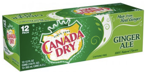 CVS: Canada Dry 12-Packs Only $1.33 AND Target: Canada Dry 2-Liters as Low as $0.39 Each