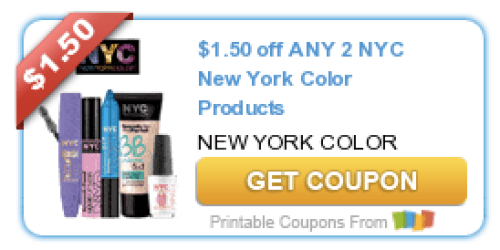 New $1.50/2 New York Color Product Coupon