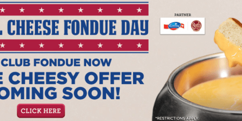 The Melting Pot: Join Club Fondue by March 30th = Special Cheese Fondue Offer Valid April 6th-9th + More