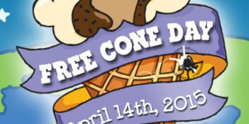 Ben & Jerry’s: FREE Cone Day (April 14th Only)
