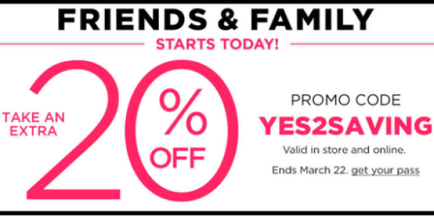 Kohl’s: Extra 20% Off + LOTS of Stackable Promo Codes (+ Earn and Redeem Kohl’s Cash)