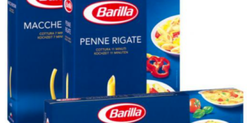 New $1/4 Barilla Blue Box Pasta Printable Coupon = Only 75¢ per Box at CVS