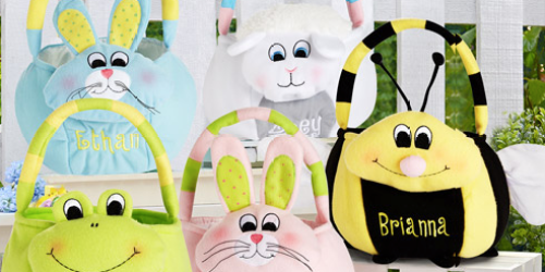 Walmart.com: Adorable Personalized Plush Easter Baskets Only $9.47 + FREE Store Pickup