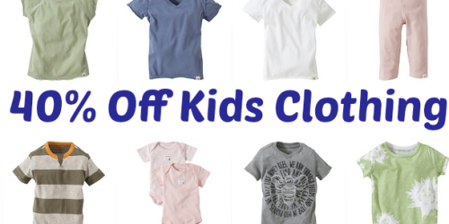 Target: 40% Off Kids Clothing (Including Burt’s Bees Baby, Franki & Jack, Miss Chievous and More!)