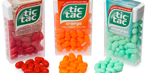 *RARE* $1/2 Tic Tac Mints Single Packs Coupon = Only 50¢ per Pack at Rite Aid