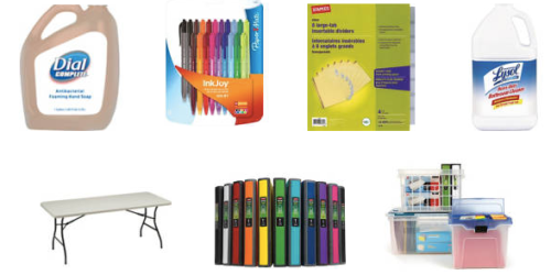 Staples: $5 off $25 Storage Products Purchase, $10 off 6′ Folding Table, 1¢ Copy Paper After Rebate + More