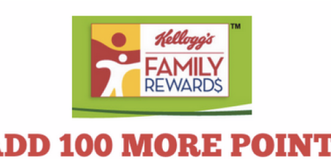 Kellogg’s Family Rewards: Add 125 More Points