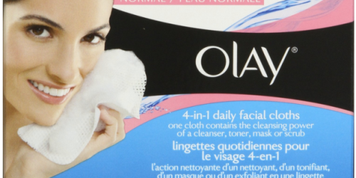 Amazon: 33-Count Olay 4-In-1 Daily Facial Cloths Only $2.39 Shipped (Reg. $6.99!)