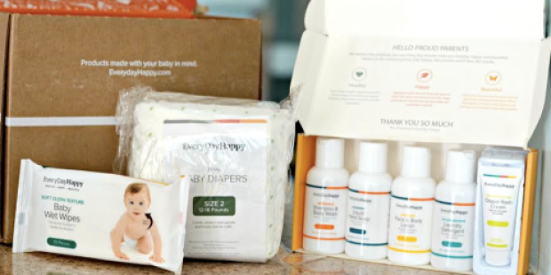 EveryDayHappy Diapers, Travel Wipes, AND 5 Natural & Non-Toxic Family Care Items ONLY $5.95 Shipped