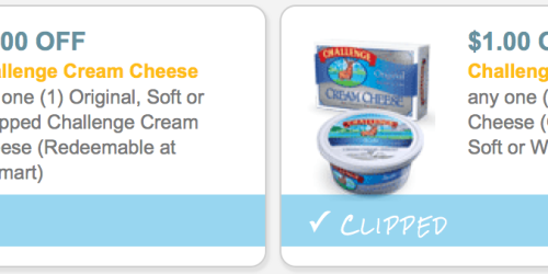 TWO $1/1 Challenge Cream Cheese Coupons = Only $0.98 at Walmart (+ Yummy Cream Cheese Bars Recipe)
