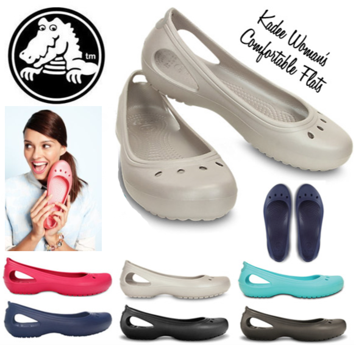crocs women's shoes kadee flats