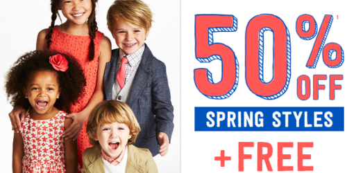 Crazy8.com: 50% Off Spring Styles + Free Shipping on ALL Orders = Nice Deals on Tees, Skirts, Shorts & More