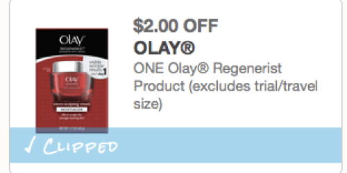 CVS: Olay Regenerist Lumious Brightening Cream Cleanser Only $2.50 (Thru 3/28!)