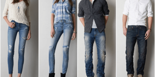 American Eagle Outfitters: $10 Off Select Men’s & Women’s Jeans (+ Buy 1 Get 1 50% Off Select Shorts)