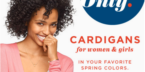Old Navy Cardholders: Cardigans for Women & Girls Only $10 In-Store Only (Up to $22.94 Value) + More