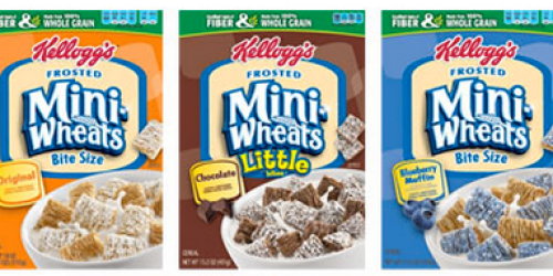 High Value $0.75/1 Kellogg’s Frosted Mini-Wheats Cereal Coupon (+ CVS & Walgreens Deals)