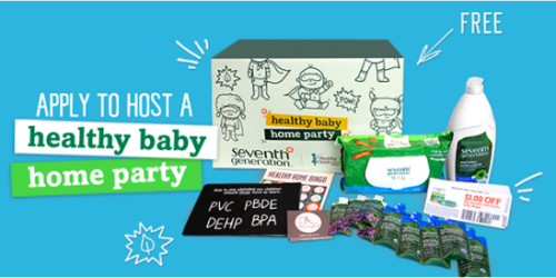 Apply Now to Host a Seventh Generation Healthy Baby Home Party (Receive Free Products, Coupons, + More!)