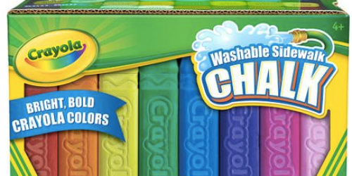 Walmart: Crayola Washable Sidewalk Chalk 48-Count Pack ONLY $2.50 + Free In-Store Pick Up
