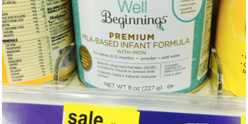 Walgreens: Well Beginnings Infant Formula $1.50 Each