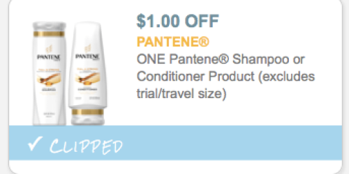 *NEW* $1/1 Pantene Shampoo or Conditioner Coupon (+ Deals at Target, Walgreens, Rite Aid & CVS)