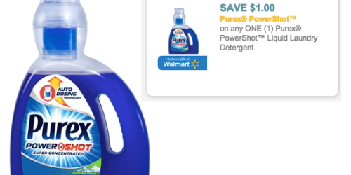 New $1/1 ANY Purex PowerShot Liquid Laundry Detergent Coupon (No Size Restrictions!)