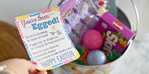 You’ve Been Egged (Free Printable Easter Idea)
