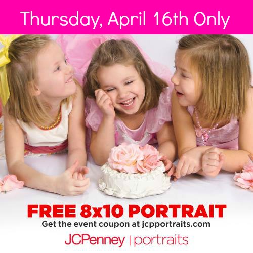 jcpenney portrait free sitting fee coupon