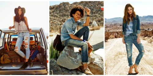 American Eagle Outfitters: Extra 20% Off Jeans – Today Only (+ Additional 50% Off Clearance Prices)