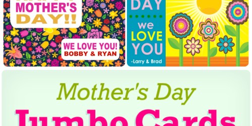 BuildASign.com: ANY Jumbo Personalized Card Only $9.99 Shipped (Reg. $32.96!) – Ends Tomorrow