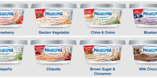 Rare $1/2 Philadelphia Cream Cheese Spreads Coupon