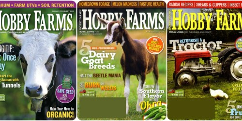 Hobby Farms Magazine Only $9.99 (Great Reviews)