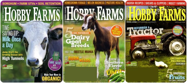 Hobby Farms Magazine Only $9.99