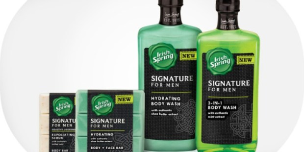 New $1.50/1 Irish Spring Signature for Men Body Wash & Bar Soap Coupon (+ Walgreens Scenario)